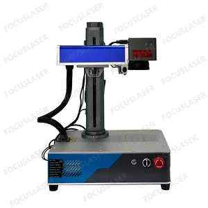 Focuslaser China Manufacturer OEM Laser Engraver Price Marking Portable autofocus Fiber Metal Laser Engraving Machine