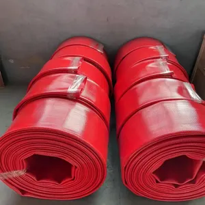 200mm 250mm 300mm Water Discharge Tpu Layflat Hose Pipe Tpu Layflat Drag Hose 12inch 10inch 8inch For Manure Pump