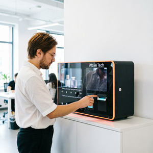 Distributeur mural de parfum IMakeTech avec écran tactile, SDK, code QR et paiement par carte de crédit pour hôtels, salles de bain et usage commercial - Product Image 6