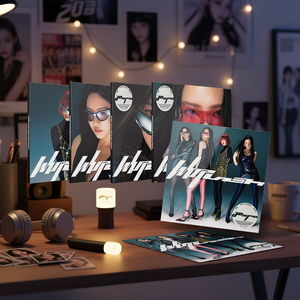 Album K-Pop Aespa - 5ème mini-album Whiplash [Version SPEED] CD avec couvertures de photocartes et poster plié, populaire comme cadeau - Product Image 3