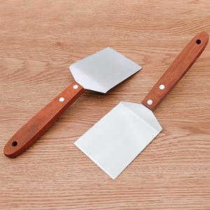 <span class=keywords><strong>Spatule</strong></span> <span class=keywords><strong>de</strong></span> cuisine robuste en acier inoxydable pour hamburgers, <span class=keywords><strong>spatule</strong></span> en métal pour poêle en fonte, gril et racloir <span class=keywords><strong>de</strong></span> plaque <span class=keywords><strong>de</strong></span> cuisson - Product Image 4