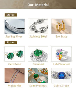 Personnalisation flexible, bague de mariage en argent 925 plaqué or 18 carats, bague en forme de fer à cheval, ensemble de bagues, <span class=keywords><strong>service</strong></span> d'usine de qualité - Product Image 6