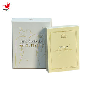 Logo personalizzato ogni giorno di ispirazione divertente positiva auto affermazione giocando carte da imballaggio scatola di carta gioco - Product Image 4