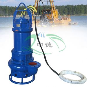 Pompe à boue hydraulique submersible pour le dragage de sable - Product Image 2