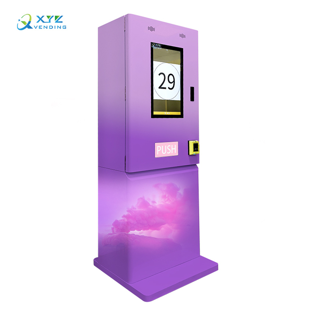XYZ Touch Screen 5-Layer Customizable Automatic Small Vending Machine for Cosmetics Snacks Drinks 200-300 Capacity 1-Year