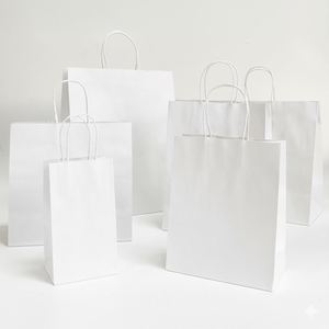 Bolsas de Papel Kraft Marrón Reciclado, Ecológicas, Asépticas, Duraderas, para Supermercado, con Impresión Personalizada al por Mayor - Product Image 5