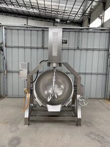 Industrial Cooking Pot Caramel Syrup Jam Cooker Sauce Cooking Machine Gummy Mixing <strong>Kettle</strong> Boiling Industrial Cooker with Mixer - Product Image 6