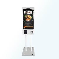 Kiosco de Autoservicio de 23.8 Pulgadas con Pantalla Táctil HD, Sistema Android, para Pedidos de Comida y Pagos en Restaurantes