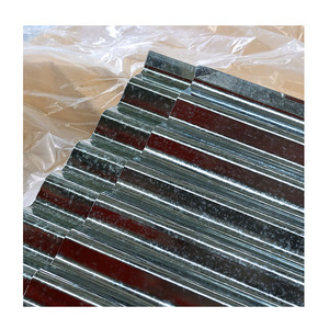 Tôle d'acier ondulée GI Zn275, tôle de <span class=keywords><strong>toiture</strong></span> en fer GI, paillettes régulières 0,27 mm - Product Image 2