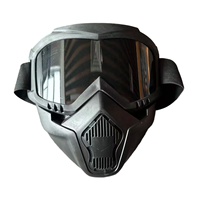 Masque de moto Harley CS Tactical, masque tout-terrain avec lunettes de ski anti-vent et anti-poussière pour soudure électrique