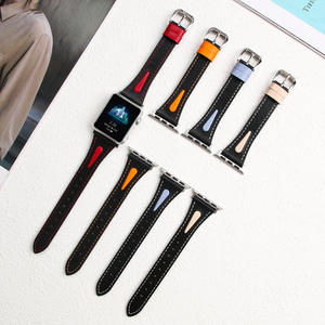 สายนาฬิกาหนังแท้ขายส่งสำหรับ Apple Watch S 10 11 46 มม. Ultra 49 มม. SE 44 42 มม. 38 มม. สายนาฬิกาแบบเอวเล็ก - Product Image 1
