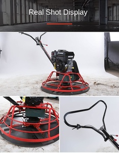 Betonboden-Glättmaschine Benzinbetrieben mit Kurzem Wendekreis Schlämme-Hebe- und Oberflächenbearbeitungsgerät - Product Image 6