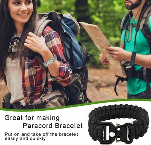Boucle à dégagement rapide en alliage pour gilet tactique et collier de chien, plusieurs tailles (25mm, 32mm, 40mm), pour sangle, noir - Product Image 2