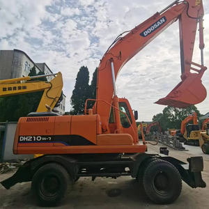 Ready to Ship High Quality Used Doosan DH210W-7 Hydraulic Crawler <b>Excavator</b> on Sale Featuring Low Price Core Component Engine - Product Image 2