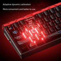 Clavier de jeu sans fil Aula HERO68Air à interrupteurs magnétiques, RT0.005MM, 8Khz, 0.125ms, déclenchement rapide, périphérique de jeu