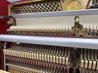 Used Chinese Hailun Crystal Red Acrylic Upright Piano, Height 132cm, 88 Keys, Professional Performance Grade