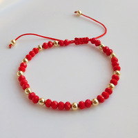 Bracelet de perles tissées à la main multicolore Vente en gros Bracelet de perles de verre à un brin Bracelets de bohème empilables pour femmes