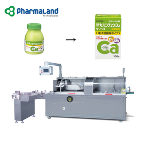 PJDZ-100P Automatic Edible Oil Vaccine cartoning machine bottle box packing machine Carton Molasses Carton Packing Machine