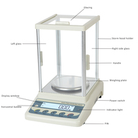 High Precision Stainless Steel Digital Analytical Scale 0.001g Accuracy 100g-3000g Range CE Certified for Laboratory Use