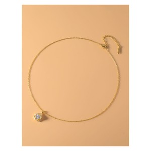 Shining <b>Pearl</b> Flower Earrings And Necklace <b>Set</b> Copper Alloy Claw Setting Party Jewelry Women's Fashion Jewelry <b>Set</b> - Product Image 4