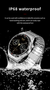 Montre connectée haut de gamme H4 PRO MAX avec reconnaissance gestuelle intelligente, suivi du sommeil, assistant vocal IA, et prise de photo en un clic - Product Image 5
