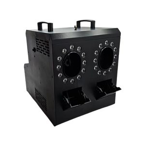 SP Fernbedienung 1500W LED RGB 2-Loch Tragbare Seifenblasen-Nebelmaschine für Partys - Product Image 2