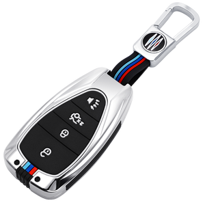 Custodia per Chiavi Auto in Lega di Zinco e Gel di Silice per Chevrolet Equinox Malibu XL Cruze, Portachiavi e Accessori - Product Image 1