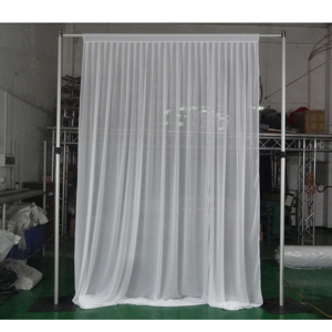 Telescopic aluminum modular pipe drape <b>stand</b> for wedding event <b>backdrop</b> <b>stand</b> - Product Image 1