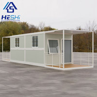 Nouveau modèle Mini maison mobile pliante préfabriquée Conteneur pliable empilable pour expédition Maison