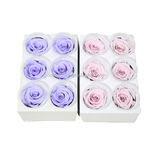 Di alta qualità 5-6cm di lunghezza tocco naturale vera rosa all'ingrosso <span class=keywords><strong>Rose</strong></span> per sempre conservate per la laurea natale ringraziamento - Product Image 1