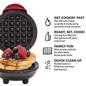 Machine à mordre d'oeuf Personal Best Mini Waffle Kitchen - Product Image 4