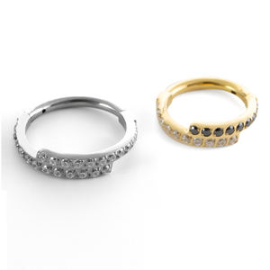 Boucles d'oreilles simples et tendance pour femmes, bijoux de piercing, vente en gros - Product Image 1