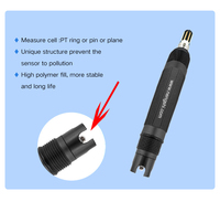 Électrode ORP polymère, sonde ORP industrielle en ligne, corps en plastique/verre, mesure ORP, capteur ORP