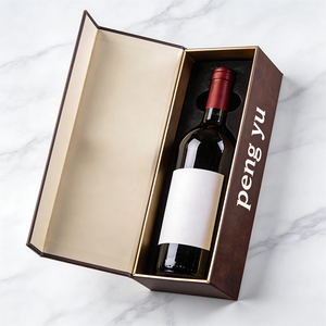 Caja de Regalo de Cartón de Alta Calidad con Logotipo Personalizado para Botellas de Vino Tinto, <span class=keywords><strong>Tequila</strong></span>, Vodka y Whisky, con EVA - Product Image 4