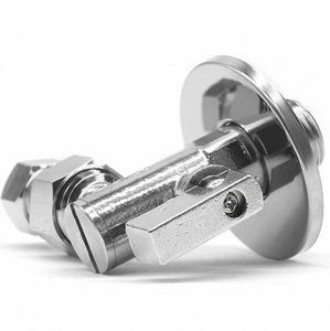 Robinet d'angle manuel en laiton chromé <span class=keywords><strong>Siho</strong></span> 1/2x1/2 pouce avec filetage mâle pour l'eau, garantie 1 an - Product Image 4