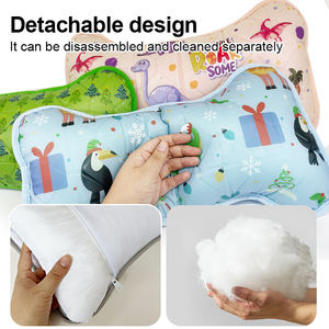 De Shanghai Bingfan Oreillers en gel rafraîchissant pour le sommeil Double mousse à mémoire de forme et gel Soins de l'enfant et du post-partum Changement de phase Materia - Product Image 2