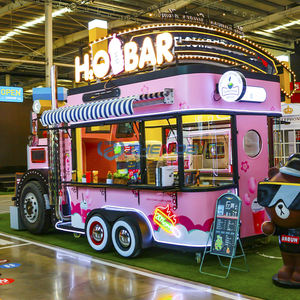 Elektrikli Dört Tekerlekli Yiyecek Arabası/Mobil Yiyecek Kamyonu, Parklar, Kafeler ve Yiyecek Tezgahları Gibi Yerler İçin Uygundur. - Product Image 5