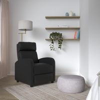 Fauteuil inclinable réglable avec fonction de massage à 2 points avec soutien lombaire