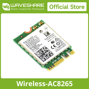 Tarjeta de Red Inalámbrica Waveshare AC8265, WiFi 2.4G / 5G, 4.2, Compatible con Jetson Orin Nano/NX, Tarjeta WiFi M.2 K667 - Product Image 5