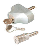 Cerradura de Seguridad E10 de Latón con Perno de Empuje y Carcasa, Resistente, para Ventanas, Patios, Persianas Enrollables y Cilindros