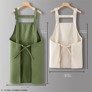 Delantal Corto Personalizado con Logotipo para Cocina, Repostería, Uso Doméstico, Ropa de Trabajo, Catering, Exclusivo para Mujeres, Nuevo Modelo 2026 - Product Image 4