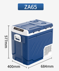 2023 nouveauté ZA55L DC <span class=keywords><strong>12V</strong></span> AC <span class=keywords><strong>220V</strong></span> Portable électrique maison <span class=keywords><strong>Camping</strong></span> réfrigérateur réfrigérateur Portable voiture congélateur - Product Image 5