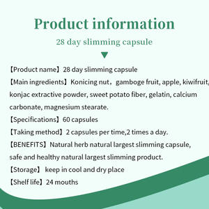 Detox Pillen Gewichtsverlies Producten Natuurlijke Kruidenbuik Vet Verbranding Capsules Vetsupplement Effectieve Afslankcapsule - Product Image 4