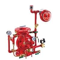 Katup Alarm Deluge Diafragma Berflens, Katup Alarm Kebakaran Aksi Cepat, Rakitan DN100 DN150 DN200 untuk Sistem Sprinkler