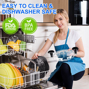 Highly Efficient Plastic Manual Chicken Shredder with Non-Slip Mat for Kitchen Cooking - Product Image 4