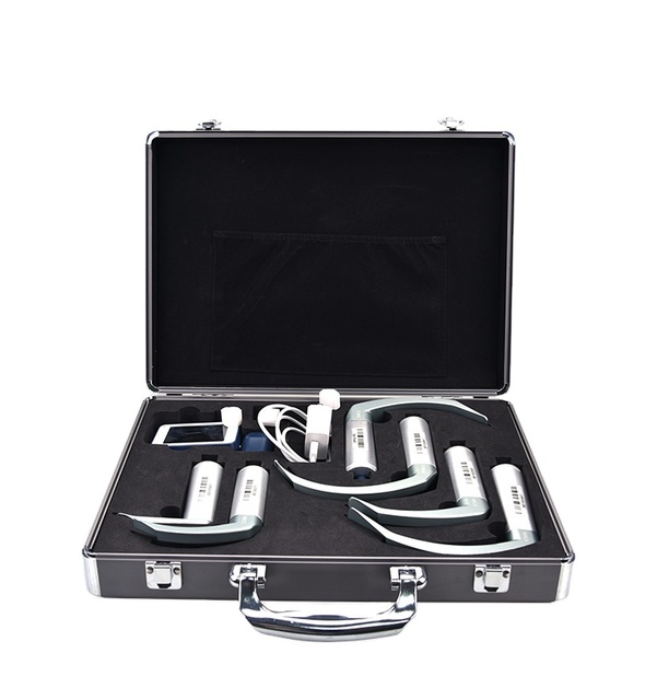 Professional Electric Reusable Video Laryngoscopy Blade & Intubation Camera with 3-inch Monitor BESDATA