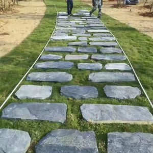 Professionale <span class=keywords><strong>giardino</strong></span> esterno ornamento irregolare ardesia pietra di lancio pavimentazione in pietra decorativa per la pavimentazione del <span class=keywords><strong>giardino</strong></span> - Product Image 1