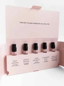 Caja de Regalo Personalizada para Perfume con Botella de Vidrio, Papel con Lámina UV, Impresión Digital, Material de Cartón para Muestras de Perfume - Product Image 6