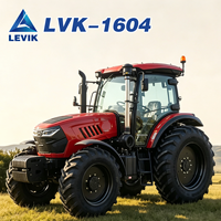 Tracteur agricole 4x4 de 160 CV, directement de l'usine, avec options de moteur et d'accessoires de travail du sol pour terres agricoles et plantation d'arbres fruitiers en verger