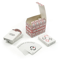 Jeu de cartes personnalisé, motif géométrique minimaliste moderne, jeu de cartes de poker contemporain, logo personnalisé, fournisseur d'usine OEM